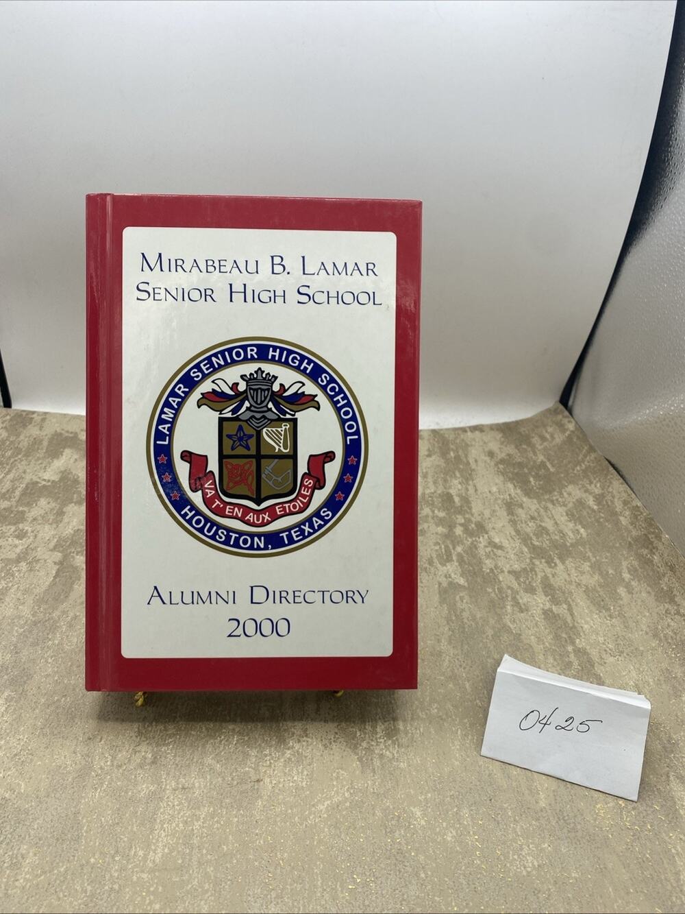 Houston Texas Mirabeau B. Lamar High School Alumni Directory 2000 Book